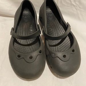 Girls croc maryjanes